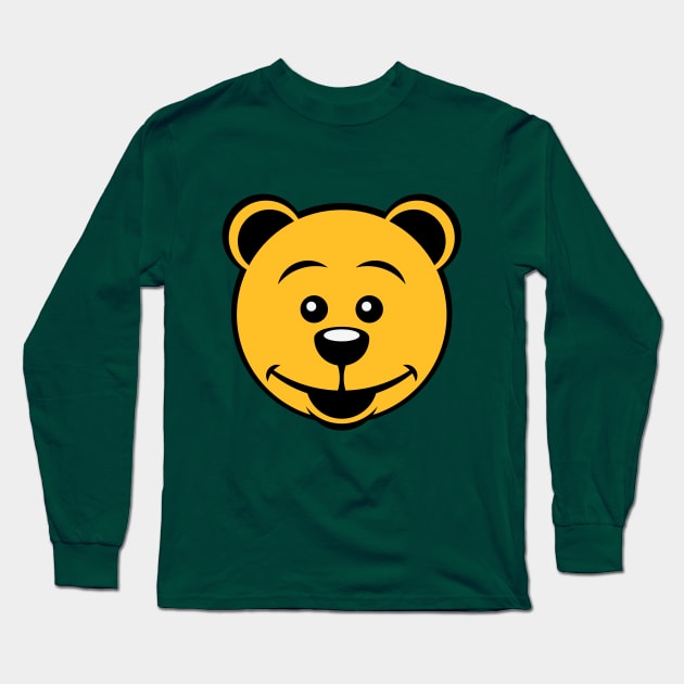 Teddy Bear (Smile) Long Sleeve T-Shirt by MrFaulbaum